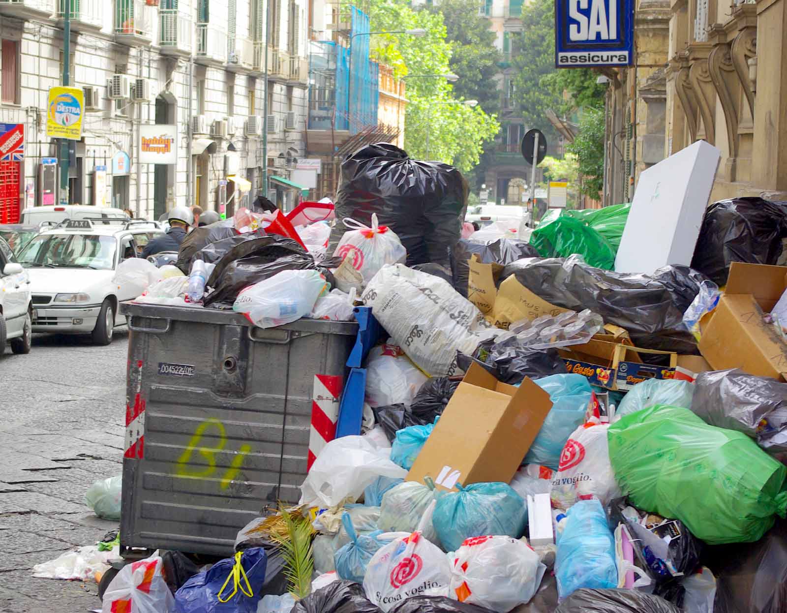 Sadly, 99 per cent of the stuff we harvest, mine, process, and transport, we throw within six months of purchase. Much of the stuff we buy is carefully “designed for the dump.”